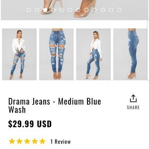 Fashionnova drama Jean's